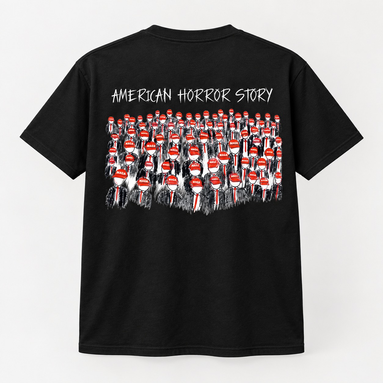Funny American Horror Story Crowd Tee